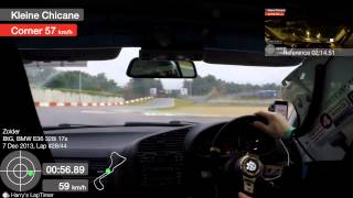 Circuit Zolder Skylimits Trackday onboard BMW E36 328i [upl. by Aitnahs993]