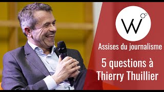 5 questions à Thierry Thuillier  Assises du Journalisme 2023 [upl. by Branca87]