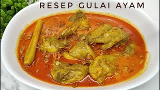 RESEP GULAI AYAM super enak [upl. by Oreste]