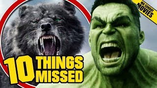 THOR RAGNAROK Official Trailer 2  Things Missed amp Easter Eggs [upl. by Ojytteb600]