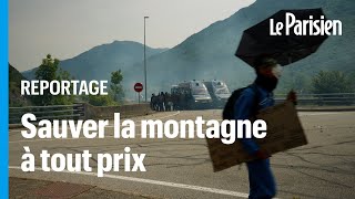 « Une catastrophe écologique »  3000 personnes se soulèvent contre une ligne de train contestée [upl. by Brande]