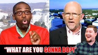 CNN ERUPTS when black Trump supporter and smug woke hack GO AT IT [upl. by Eal]