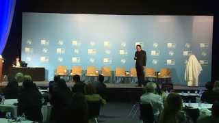 2020 Telecom Trends Gerd Leonhard intro to ITU Leadership Future Summit 2014 Doha [upl. by Arada]