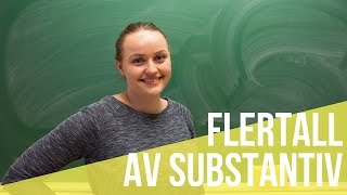 Flertall av substantiv [upl. by Stu979]