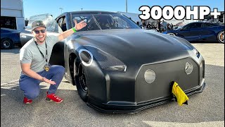 MEET THE FASTEST NISSAN GTR IN THE WORLD 3000HP [upl. by Odrarebe313]