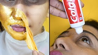 Some Surprising Beauty Hacks amp Life Hacks Using Toothpaste Remove Facial Hair amp Dark Spots [upl. by Berkshire]