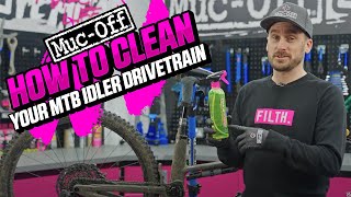 How To Clean Your MTB Idler Drivetrain [upl. by Golding898]