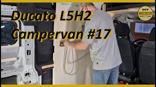 😉17 I Wie ich die Duscharmatur an der Außenwand befestige  Campervan DIY [upl. by Lonergan907]