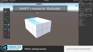 Getting Started with ProBuilder for Unity [upl. by Barlow]