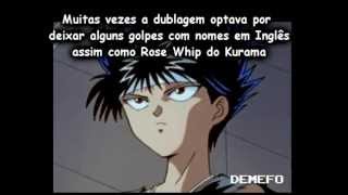 3ª Yu Yu Hakusho Curiosidades na Dublagem da Manchete [upl. by Yolande]