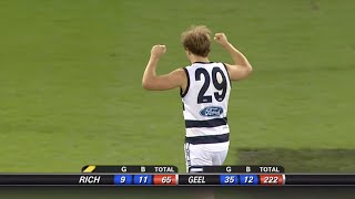 All 35 goals from Geelong in 222point massacre against Richmond  2007  AFL [upl. by Aromas]