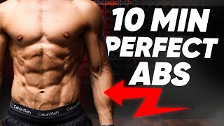 10 MIN PERFECT ABS WORKOUT RESULTS GUARANTEED [upl. by Glorianna]