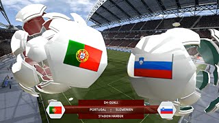 Portugal gegen Slowenien  EM 2016 Qualifikation in Frankreich  Let´s Play Fifa 14  POR 10 [upl. by Ahsekim489]