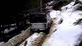 Jeep cj7 on the snow [upl. by Leizar]