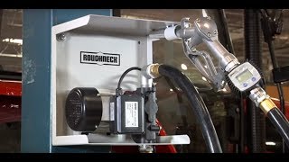 Roughneck Cast Iron Diesel Fuel Transfer Pump Kit  22 GPM 120 Volt AC [upl. by Schaaff]