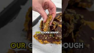 🍪🎃 Pumpkin Cookie Dough Bark gluten free vegan amp low carb [upl. by Demy]