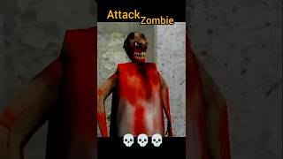 Zombie attack grannys house 😱😱😱😱💀 grannygame horrogaming viralvideo foryou [upl. by Acinorrev]