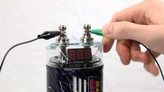 How to install a car audio capacitor [upl. by Hgielek]