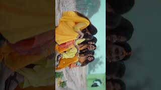 Teri akhiya gulabhaldi shooting sisters 🥰wedding haldishoot haldivlogs youtubevideos photoshoot [upl. by Acherman]