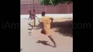 🤴🏾 Vybz Kartel Playing Football In Prison quotFAKEquot Not Kartel ❗️March 2018 [upl. by Ellinger]