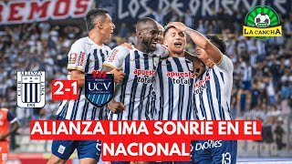 ALIANZA LIMA SONRÍE EN EL NACIONAL  REACCIONES EN VIVO ALIANZA LIMA VS UCV [upl. by Ylrehs84]