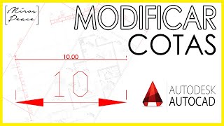 AUTOCAD  Como MODIFICAR COTAS ➡️Estilos de Cotas [upl. by Araz474]