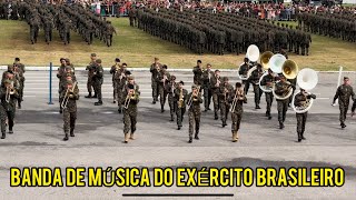 Apresentação da Banda de Música do Exército Brasileiro no Campo de Parada Brigadeiro Sampaio 🇧🇷 [upl. by Galan]