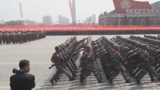 Coreia do Norte  Parada Militar de 2017 imagens exclusivas [upl. by Normie]