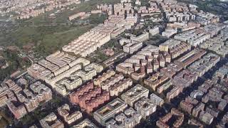 Ryanair flight landing in Rome Ciampino airport  STN  CIA 02102018 [upl. by Aisorbma]