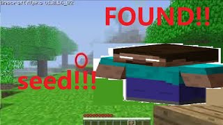 Herobrine Seed was found Minecraft [upl. by Eart]