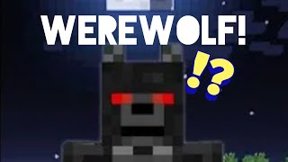 I TURNED INTO A WEREWOLF IN MINECRAFT [upl. by Eelyam]