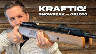 KRAFTIG Snowpeak  GR1600 Gas Piston Luftgevær [upl. by Nainatrad]