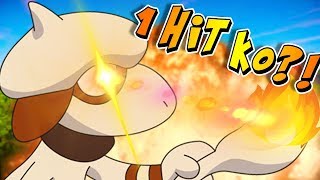 1 HIT KO SMEARGLE THE UNSTOPPABLE FORCE Pixelmon World [upl. by Htehpaj331]