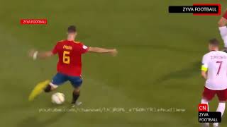 Napoli Fabian Ruiz Amazing Goals Spain vs Poland Uefa Euro U21 2019 Highlight [upl. by Yknarf768]