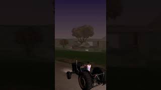 When you ride tractor in Gta san Andreas game shorts videogames sanandreas gtasanandreas [upl. by Yard]