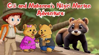 Our Animal Friends –Nilgiri Marten  Educational Videos For Kids  Adventure Time [upl. by Nosoj]