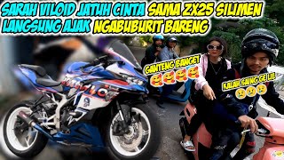 SARAH VILOID SALFOK SAMA KEGANTENGAN MOTOR GW AUTO AJAK NGABUBURIT BARENG [upl. by Ymij]