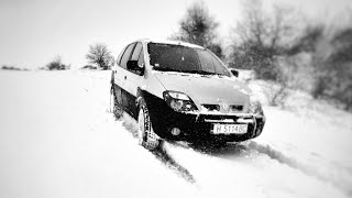 RENAULT Scenic RX4 20i 16v  Snow Drive  4x4 OFF Road  Karda Drift [upl. by Ednutey]