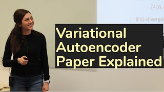 Variational Autoencoder AutoEncoding Variational Bayes  AISC Foundational [upl. by Anaitit]