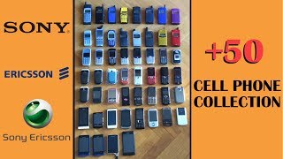 Sony Ericsson amp Sony Ericsson cell phone collection  52 units  SEP 2019 [upl. by Aihseyk931]