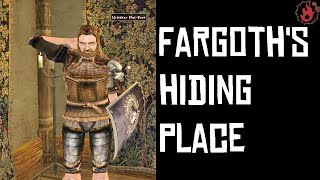 Fargoths Hiding Place  Side Quest Walkthrough TES III Morrowind [upl. by Chura977]