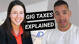 Gig Economy TAXES Deductions amp More CFP Explains [upl. by Yaresed]