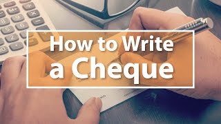 How to Write a Cheque [upl. by Pansy]