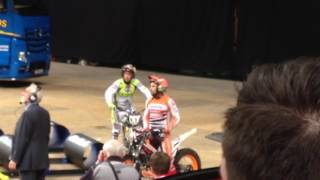 Sheffield trial dougie lampkin not impressed with Toni’s behaviour [upl. by Holden]