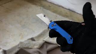 HARD USE KNIVES  WorkCivivi Elementum Utility Utility Blade Folding Knife [upl. by Yelkcub]