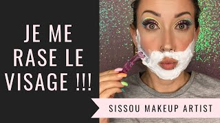 JE ME RASE LE VISAGE 😱😱😱 LE DERMAPLANING [upl. by Otilopih]