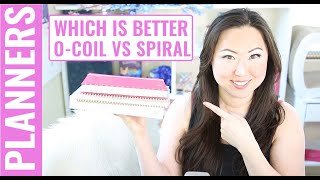 Which is better OCoil vs Spiral Bound Planners [upl. by Zippel]