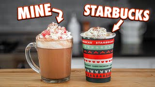 Making Starbucks Holiday Drinks At Home  But Better [upl. by Oneladgam]