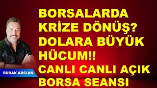 Dolara büyük Hücum  Borsalarda Krize dönüş  Altın rekor  CANLI SEANS [upl. by Lilyan]