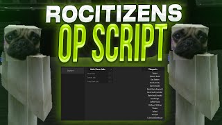 RoCitizens Script – Autofarm jobs Teleports [upl. by Klina58]